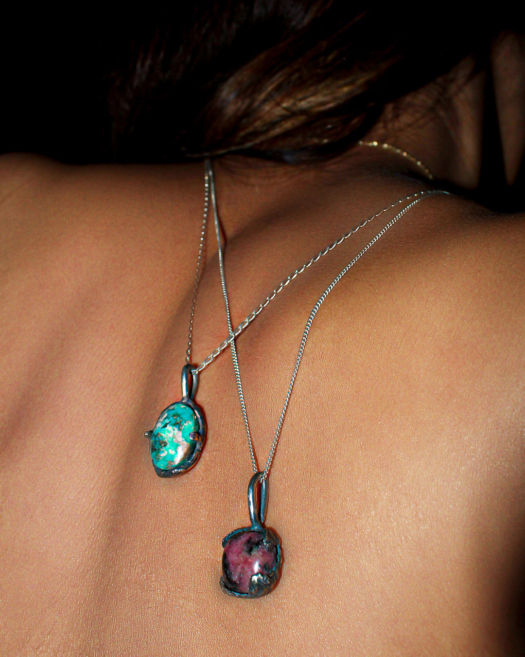Collar turquesa