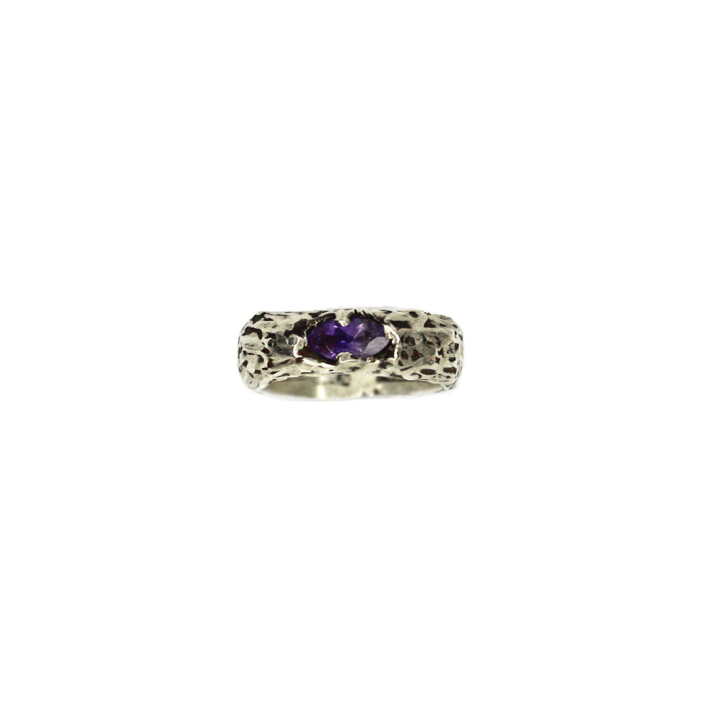 Anillo Amatista Lavanda
